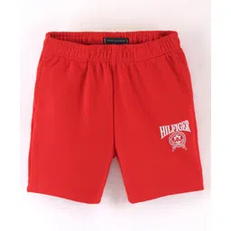 Tommy Hilfiger Solid Shorts - Deep Crimson Red-picture-14