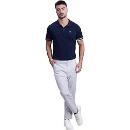 tommy hilfiger Solid Slim-Fit Cotton Polo T-Shirt-picture-35