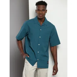 Tommy Hilfiger Textured Cotton Casual Shirt-picture-38