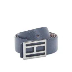 Tommy Hilfiger Thisted Navy & Tan Leather Reversible Belt for Men-picture-48