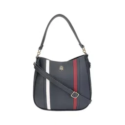 TOMMY HILFIGER Tommy Navy Stripes Medium Shoulder Bag-picture-11