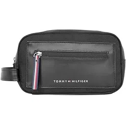 tommy hilfiger Unisex Grayling Polyester Toiletry Travel Kit - Black-picture-50