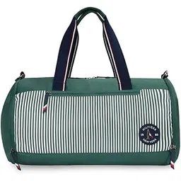 tommy hilfiger Unisex Gym Bag Hubble - Ornamental Green | Duffel Bag | Dedicated Shoe & Wet Compartments | 29 L Capacity-picture-18