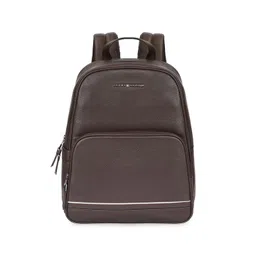 Tommy Hilfiger Unisex Petersburg Pebbled Leather Laptop Backpack-picture-19