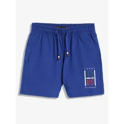 Tommy Hilfiger Wedge Blue Printed Regular Fit Shorts-picture-22