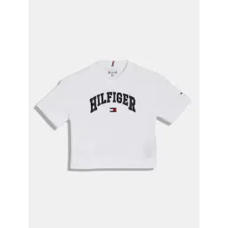 Tommy Hilfiger White Logo Relaxed Fit T-Shirt-picture-16