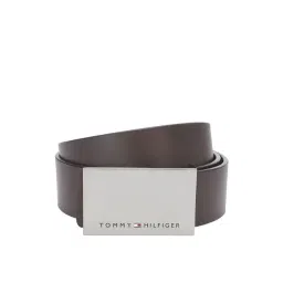 Tommy Hilfiger Willamette Brown Leather Waist Belt for Men-picture-47