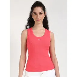 Tommy Hilfiger Women Cotton Round Neck Tank Top-image-32