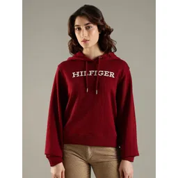 Tommy Hilfiger Women Europe Printed Hooded Sweatshirt-picture-38