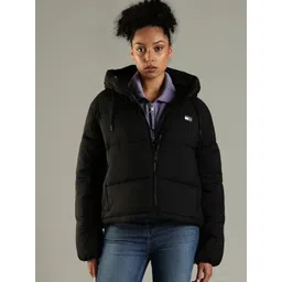 Tommy Hilfiger Women Hooded Solid Puffer Jacket-picture-32