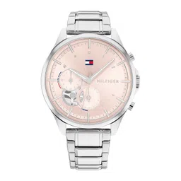 Tommy Hilfiger Women Pink Stainless Steel Bracelet Style Straps Quinn Analogue Watch-image-7