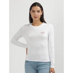 Tommy Hilfiger Women Polo Collar Extended Sleeves Pockets Slim Fit T-shirt-picture-25