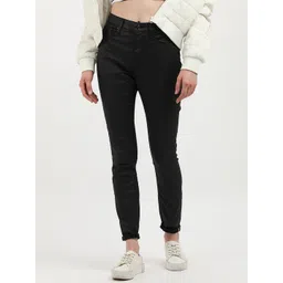 Tommy Hilfiger Women Super Skinny Fit High-Rise Slash Knee Jeans-picture-16