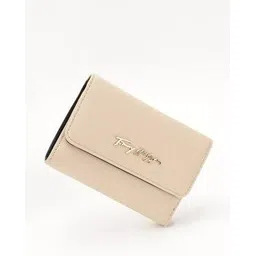 tommy hilfiger Women Tri-Fold Wallet with Metal Logo-picture-15