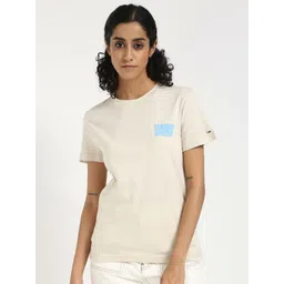 Tommy Hilfiger Women Typography Pockets T-shirt-picture-38