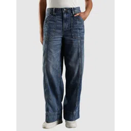 Tommy Hilfiger Women Wide Leg Mid-Rise Light Fade Jeans-picture-23