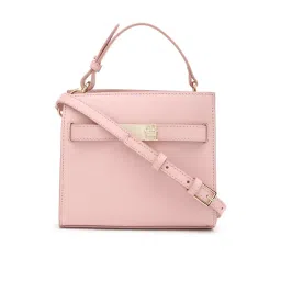 TOMMY HILFIGER Women's Foggy Pink TH Heritage Mini Satchel-image-13