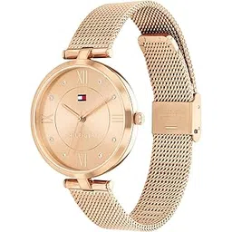 tommy hilfiger Women's Rose Goldtone Crsystal Dial Bracelet Watch-picture-12