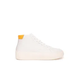 Tommy Hilfiger Women's White Ankle High Sneakers-picture-14