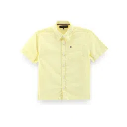 Tommy Hilfiger Yellow Stripe Striped Relaxed Fit Shirt-picture-10