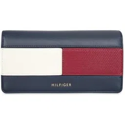 Women's Flap Wallet Laramie | Navy Solid PU | Full-Size Pouch with Detachable Metal Chain for Casual Fashion | Stylish Purse-image-28