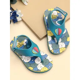 TOMSY CHOICE Kids-Unisex Blue EVA Flip Flops-picture-47