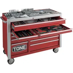 TONE Heavy Roller Cabinet Set 6.35 - 9.5 - 12.7 mm Square Drive, TCX990WT-picture-43