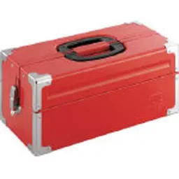 TONE Tool Case (Metal) V Type 2-Stage Steel Black 220 Outer Depth, BX322BK-picture-16