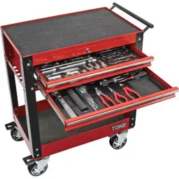 TONE Work Cabin Set 9.5 mm Square Drive, TCA380 (Set of 63 Pcs)-picture-45