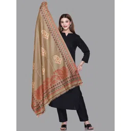 Tones-N-Shades Ethnic Motifs Printed Shawl-picture-33