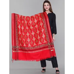 Tones-N-Shades Ethnic Motifs Printed Shawl-picture-30