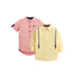 TONYBOY Boys Multicoloured Premium Printed Casual Shirt-picture-49