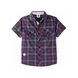 TONYBOY Boys Premium Tartan Checks Opaque Checked Casual Shirt-picture-28