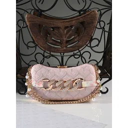 Party Pink, Silver Clutch-image-38