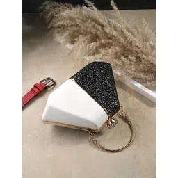 Toobacraft Colourblocked Box Clutch-picture-26