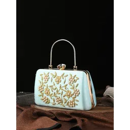 Toobacraft Embroidered Box Clutch-picture-27