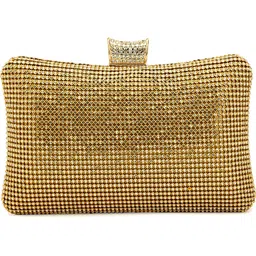 toobacraft Party Gold, White Clutch-picture-32