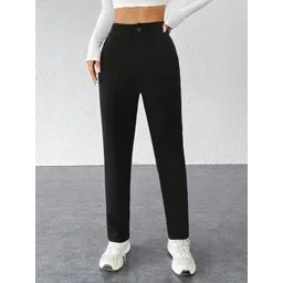 TOOCHKI Women Relaxed Straight Leg High-Rise Trousers-picture-37