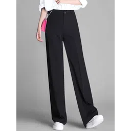 TOOCHKI Women Relaxed Straight Leg High-Rise Trousers-picture-19