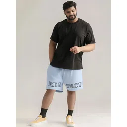 Toodle Plus Men Plus Size Cotton Shorts-picture-33