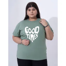 Toodle Plus Plus Size Women Printed T-shirt-picture-34