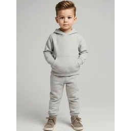 TOONKY Boys Solid Sweatshirt & Joggers Set-picture-43