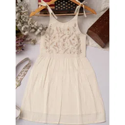 TOONKY Floral Embroidered A-Line Dress-picture-46