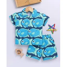 toonyport Boys Graphic Print Shorts and T-Shirt Set          -picture-32