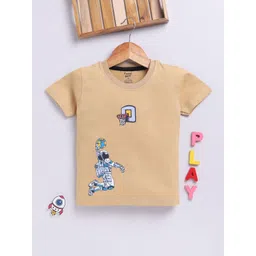 Toonyport Boys Printed Applique T-shirt-picture-27