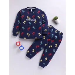 Toonyport Boys Printed Long Sleeves Pure Cotton T-shirt With Joggers-picture-20