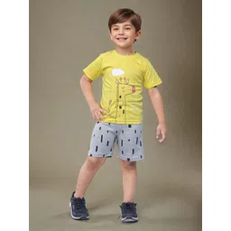 Toonyport Boys Printed T-shirt with Shorts-picture-32