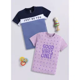 Toonyport Boys Typography 2 Printed Applique T-shirt-picture-51