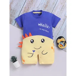 Toonyport Infants Printed Pure Cotton Round Neck Rompers-picture-16