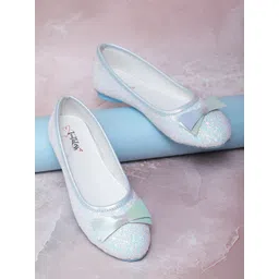 toothless Girls Embellished Bows Detail Ballerinas Flats-picture-33